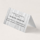 Handymanサービス名刺 名刺 (裏面)