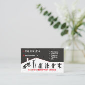 Handyman名刺 名刺 (スタンド正面)