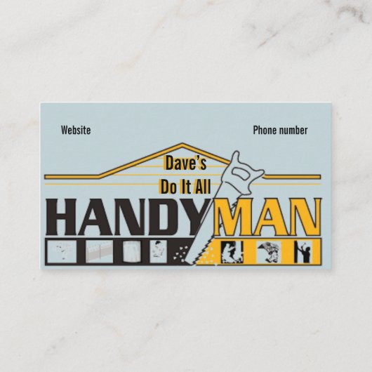 Handyman名刺 名刺 (裏面)