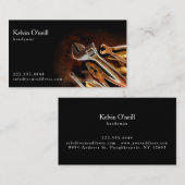 Handyman整備士コンストラクタ名刺 名刺 (正面/裏面)