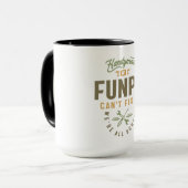 Handyman – フもしンパはそれを修正できないパパとグランドパ マグカップ (正面左)