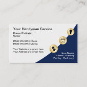 Handyman Business Card 名刺 (正面)