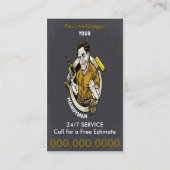 Handyman Business Card 名刺 (裏面)