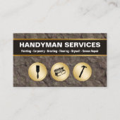 Handyman Business Card 名刺 (正面)