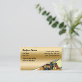 Handyman Business Card 名刺 (スタンド正面)