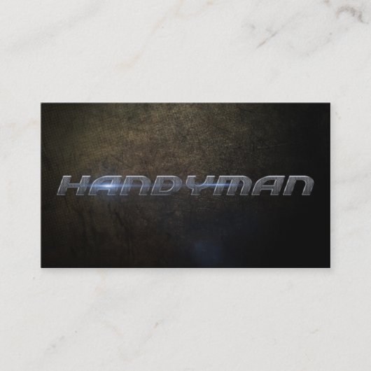 Handyman business card 名刺 (正面)