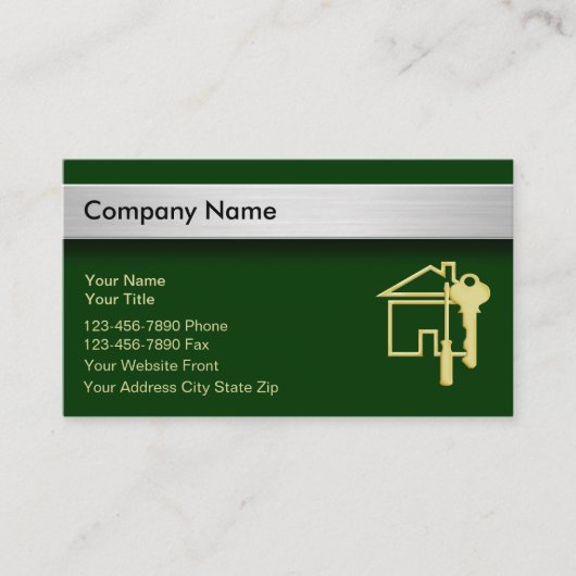Handyman Business Card 名刺 (正面)