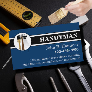 Handyman Business Card 名刺