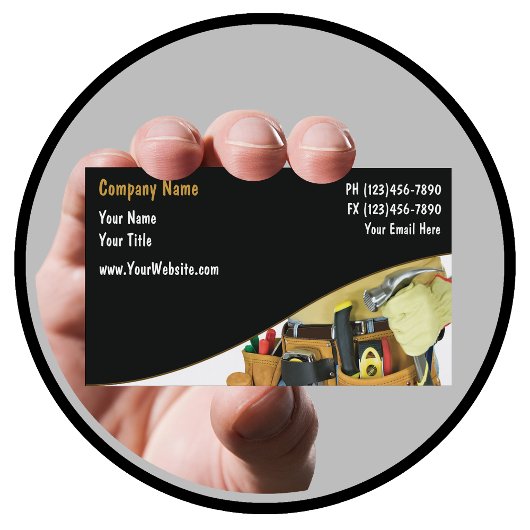 Handyman Business Card 名刺