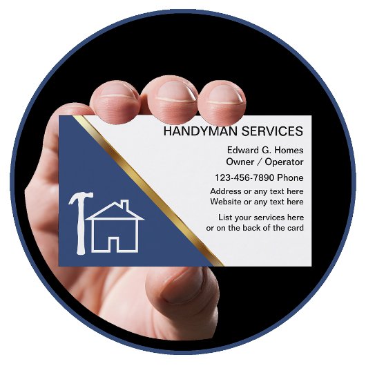 Handyman Business Card 名刺