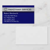 Handyman Business Card 名刺 (正面/裏面)