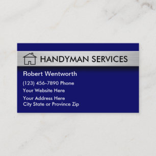 Handyman Business Card 名刺