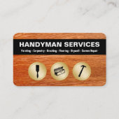 Handyman Business Card 名刺 (正面)