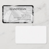 HANDYMAN Business card editable 名刺 (正面/裏面)