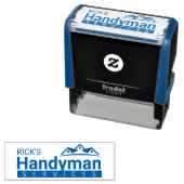 Handyman Business Logo Stamp - Home Business セルフインキングスタンプ (インサイチュ)