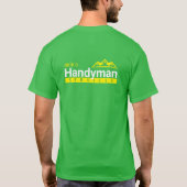 Handyman Business Mens T-Shirt -ホームビジネス Tシャツ (裏面)