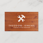 Handyman Carpenter Repair & Maintenance Service  名刺 (正面)