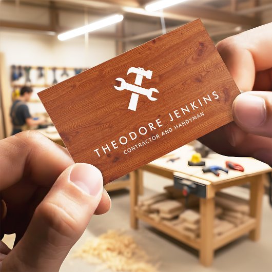 Handyman Carpenter Repair & Maintenance Service  名刺