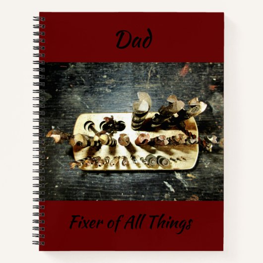 Handyman Drill Bitsプロジェクト ノートブック (正面)