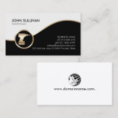 Handyman Home Repairs Power Drill Icon Business Ca 名刺 (正面/裏面)