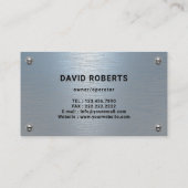 Handyman House Repair Maintenance Contractor 名刺 (裏面)