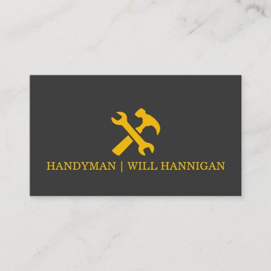 Handyman Installation Repair Maintenance 名刺 (正面)