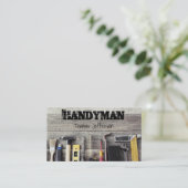 Handyman Maintenance Business Card 予約カード (スタンド正面)