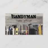Handyman Maintenance Business Card 予約カード (正面)