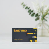 Handyman Maintenance Business Card 予約カード (スタンド正面)