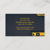 Handyman Maintenance Business Card 予約カード (裏面)