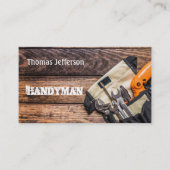 Handyman Maintenance Business Card 予約カード (正面)