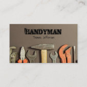 Handyman Maintenance Business Card 予約カード (正面)