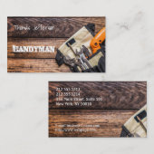 Handyman Maintenance Business Card 予約カード (正面/裏面)