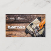 Handyman Maintenance Business Card 予約カード (正面)