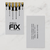 Handyman、Maintenance Business Card 名刺 (正面/裏面)