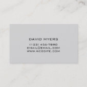 Handyman、Maintenance Business Card 名刺 (裏面)