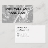 Handyman New Business Card 名刺 (正面/裏面)