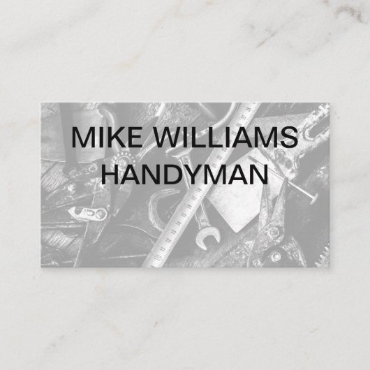 Handyman New Business Card 名刺 (正面)