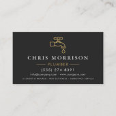 Handyman Plumbing Service Plumber 名刺 (正面)