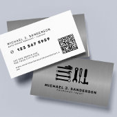 Handyman repair maintenance service steel metal 名刺