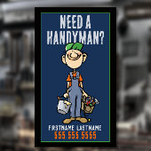 Handyman Repairman Odd Jobs Promotion 名刺