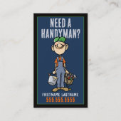 Handyman Repairman Odd Jobs Promotion 名刺 (正面)