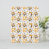 Handyman Scrapbook Paper in Yellow (スタンド正面)