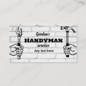 Handyman Services名刺 名刺 (正面)