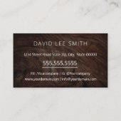 Handyman Services 名刺 (裏面)