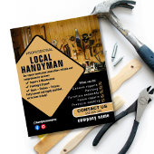 Handyman Services Flyer Template | Local Trades  チラシ
