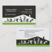 Handyman services, home maintenance 名刺 (正面/裏面)