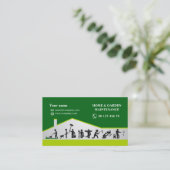Handyman services, home maintenance business card 名刺 (スタンド正面)