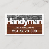 Handyman Signage Frame Renovation 名刺 (正面)