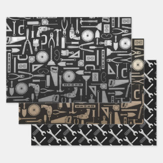 Handyman Toolsコレクション ラッピングペーパーシート